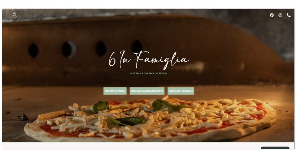 pizzeria 6 in famiglia